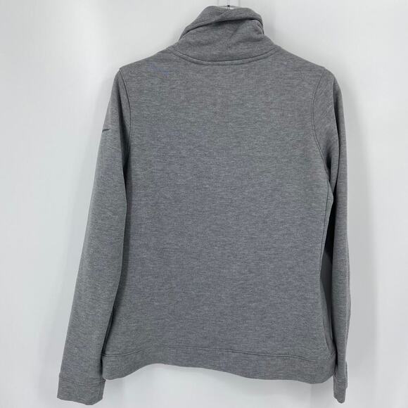 Nike Turtleneck Sweatshirt Women's Size M Gray Pullover Dri-Fit - Picture 7 of 12